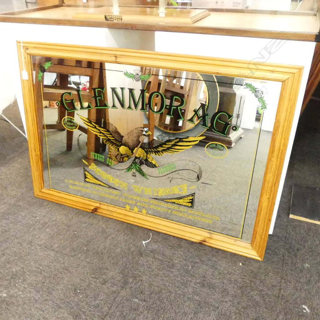 WHISKEY MIRROR 1060 x 700mm Image 1++