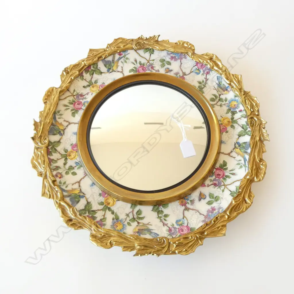 ROYAL STAFFORDSHIRE CONVEX MIRROR 470mm dia Image 1++