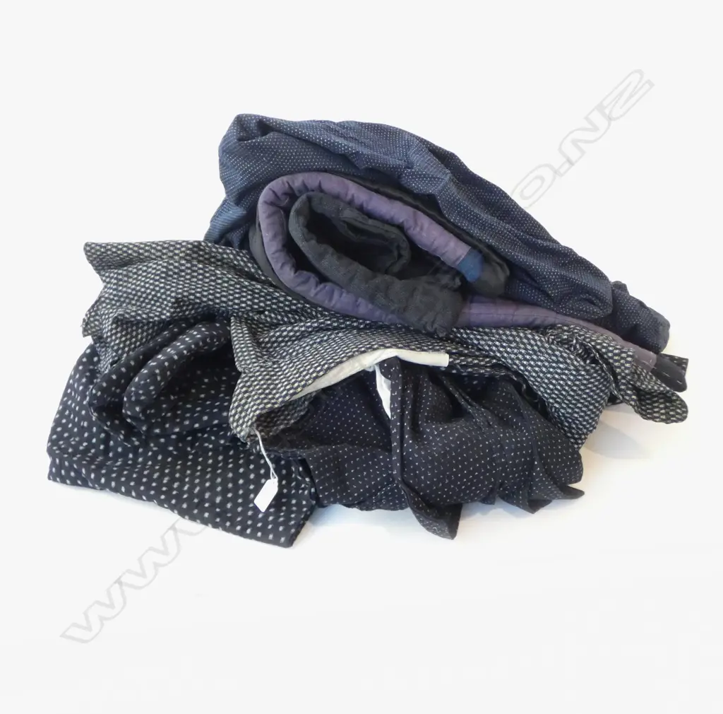 5 MENS INDIGO KIMONO JACKETS Image 1++