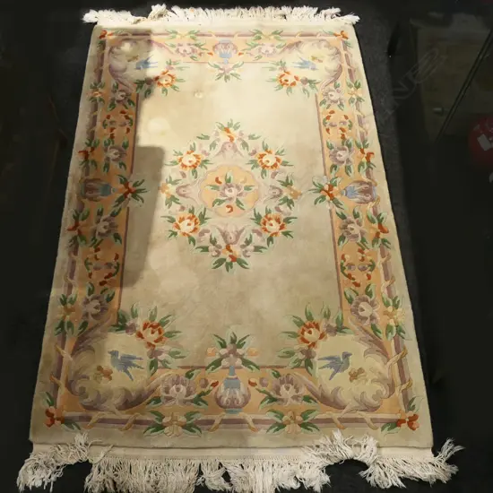 CHINESE SCULPTURED WOOL PILE RUG 1840x1200mm