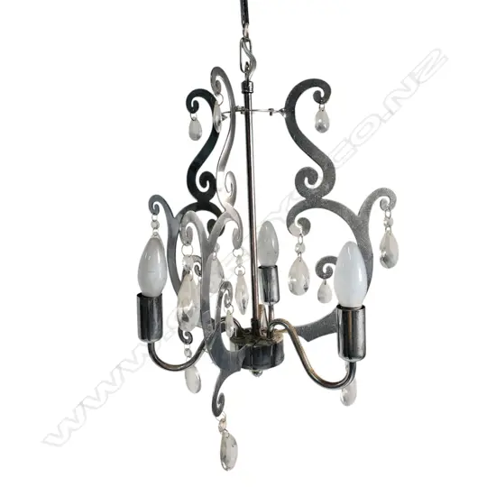 3 LIGHTS CHANDELIER - 550 x 330 x 330 mm