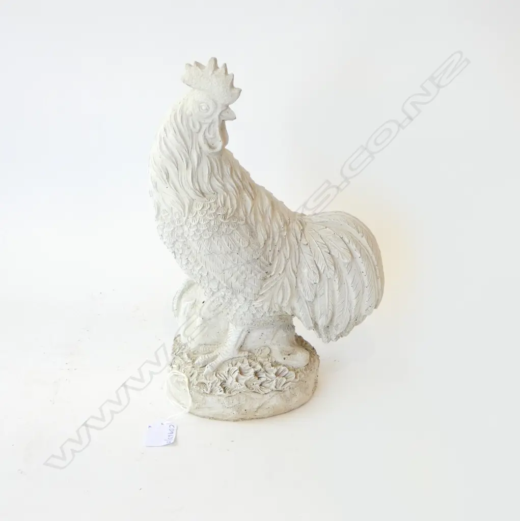 CONCRETE GARDEN ROOSTER, H.310MM Image 1++