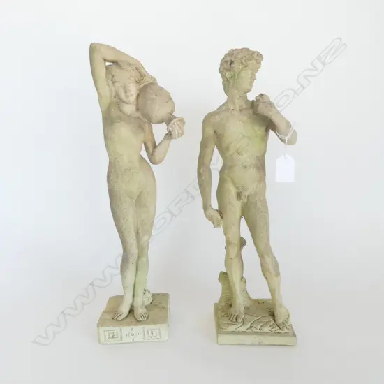 2 NUDE FIGURES H400MM