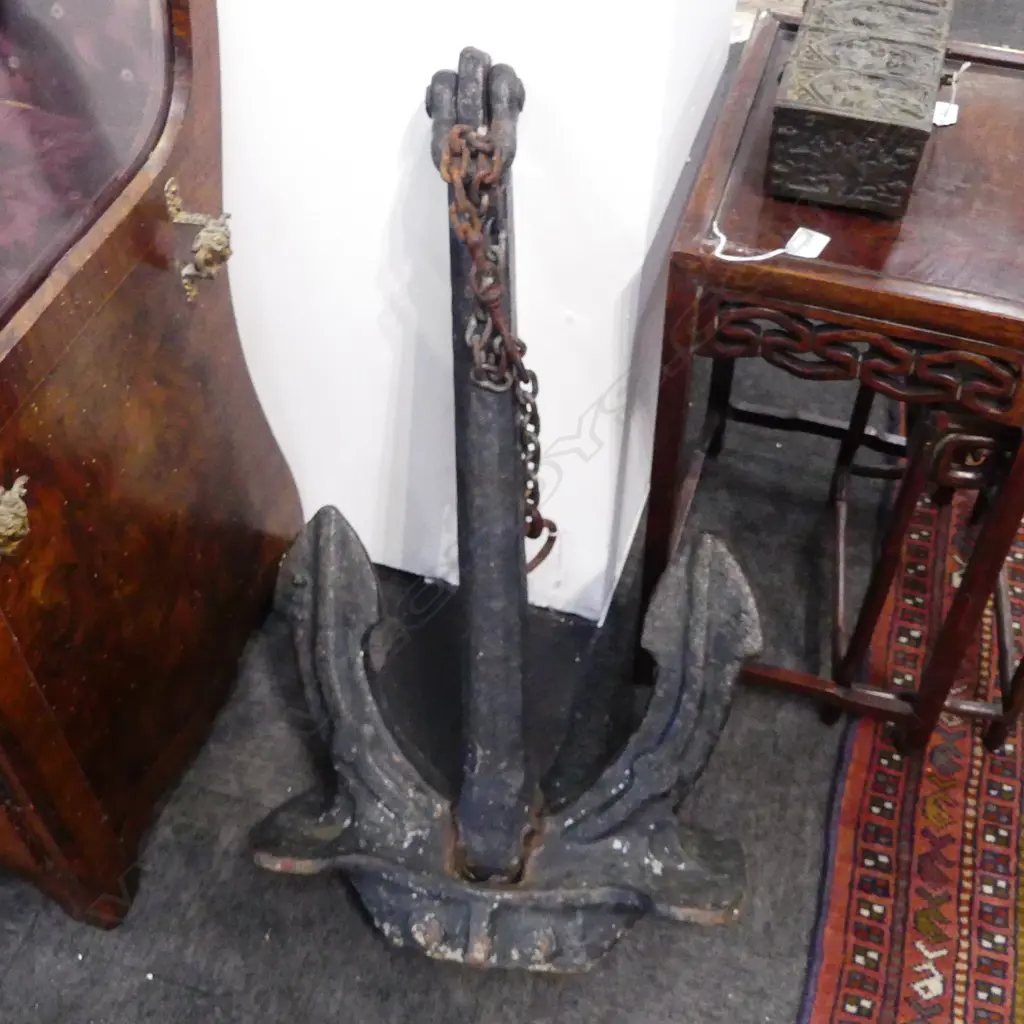 SHIPS ANCHOR [EX PHILIPPINES] H760MM & HEAVY Image 1++