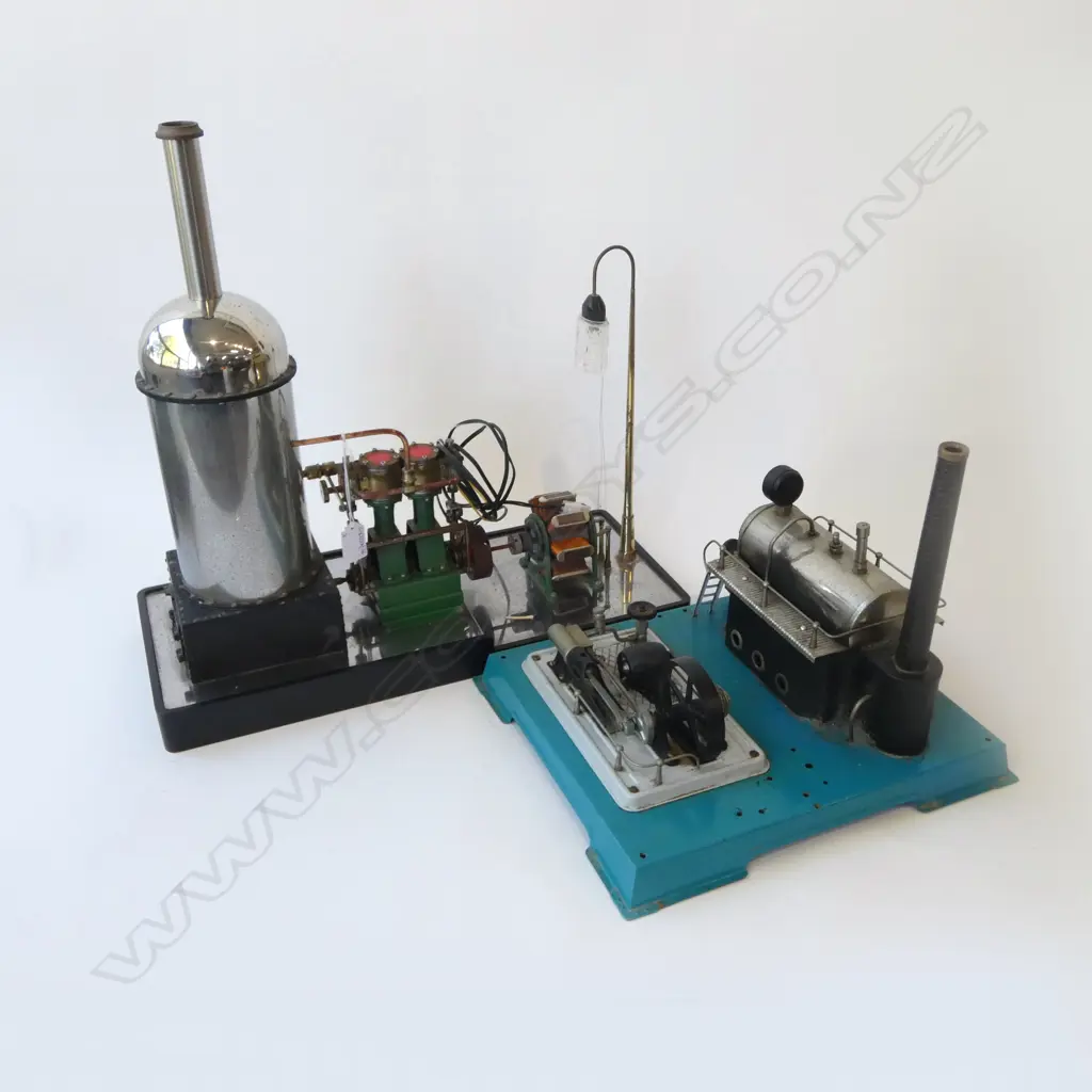 2 STEAM ENGINE MODELS; WILESCO GERMANY Image 1++