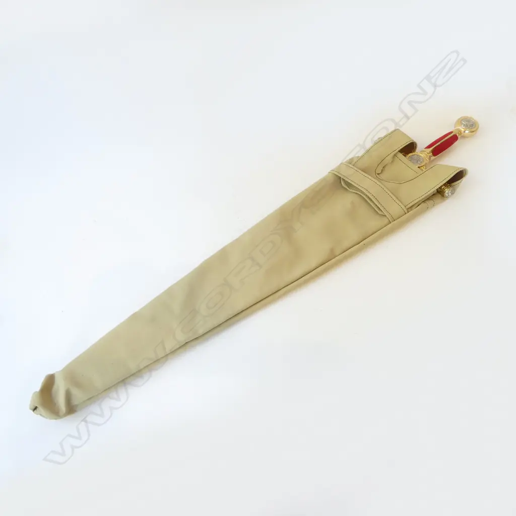 MODERN TOLEDO MASONIC SWORD & SCABBARD L1900 Image 1++