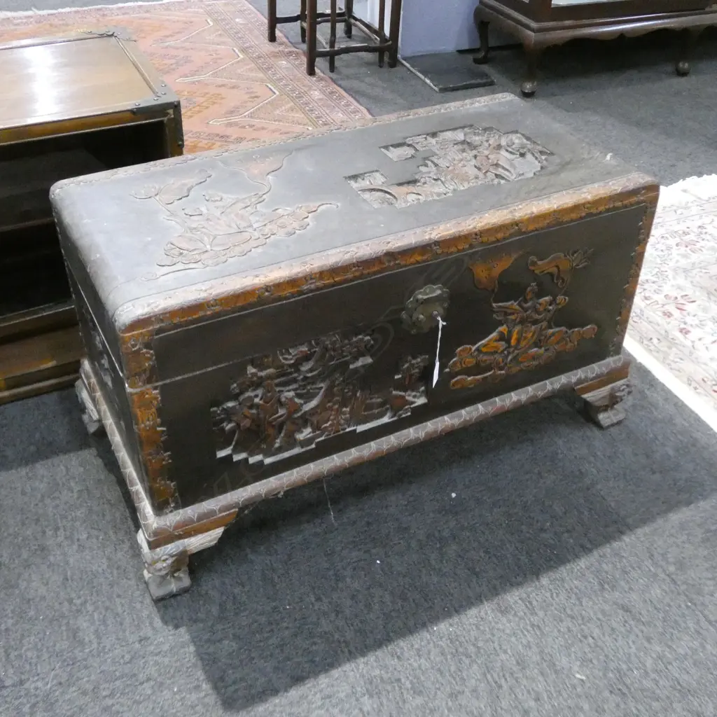 CAMPHOR CHEST W.840mm Image 1++