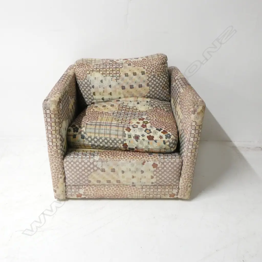 KNOLE VINTAGE  LOUNG CHAIR ORIGINAL FABRIC Image 1++
