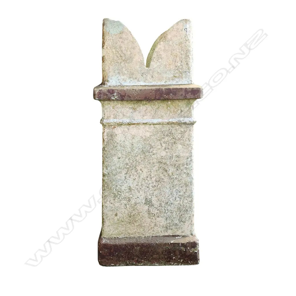 TERRACOTTA PAINTED CHIMNEY POT H.780mm Image 1++
