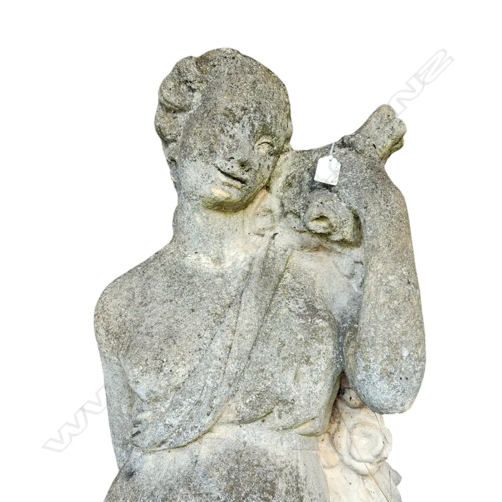 WEATHERED CONCRETE GARDEN STATUE H.1400mm Image 1++