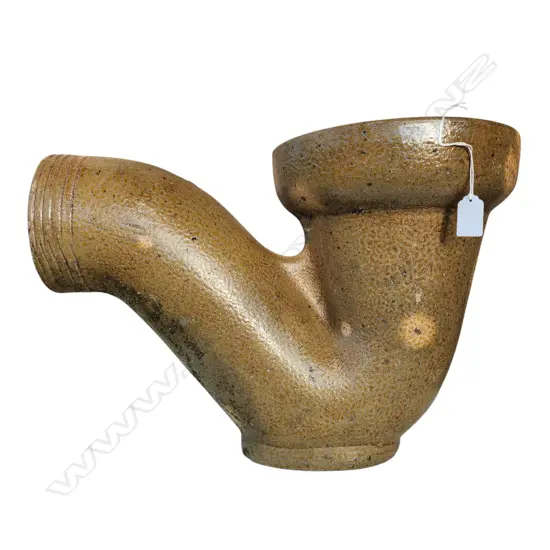 CARDER BROS. SALT GLAZED PIPE