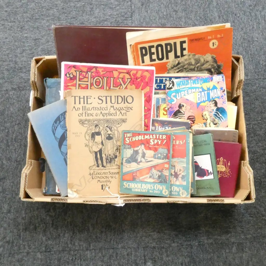 ASSTD. OLD ART BOOKS, MAGAZINES, SCHOOL BOYS OWN, BOOKS ETC  Image 1++