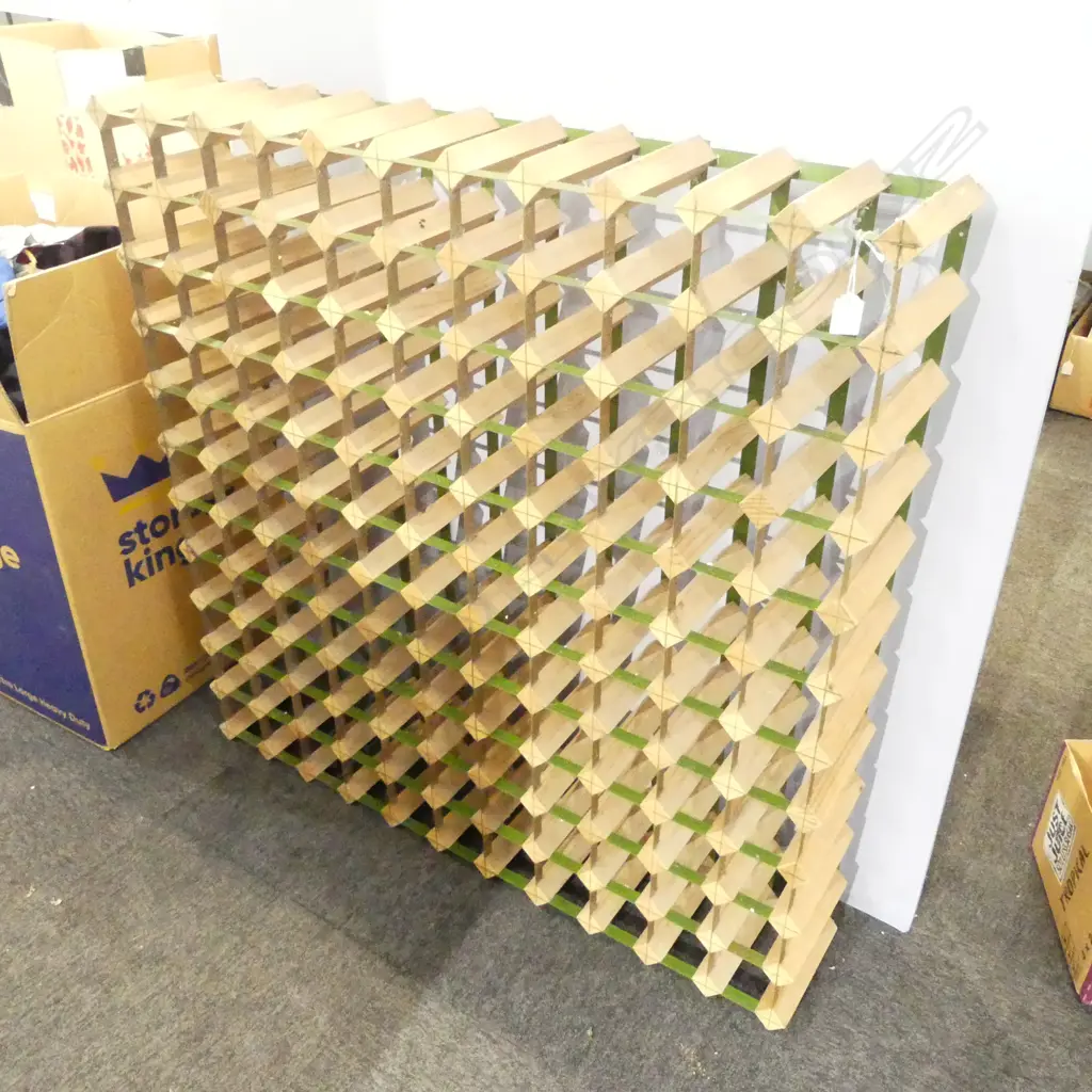 LG INDUSTRIAL 11x11 WINE RACK 1055x190x1055mm Image 1++