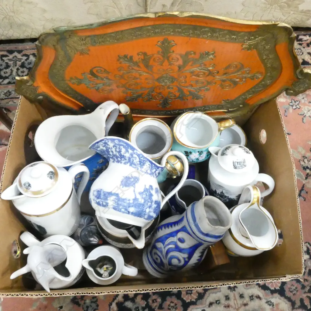 ASST. JUGS, TRAY ETC Image 1++