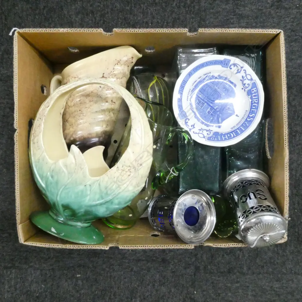 BESWICK JUG & VASE (DULL) H.290mm, ASST. GLASS ETC Image 1++