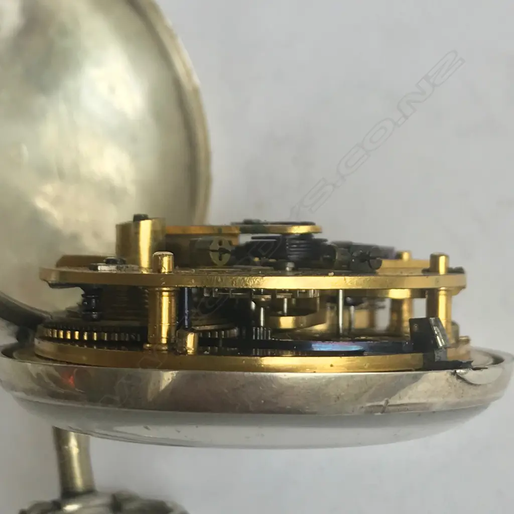 A good, early silver cased pocket chronometer by John Roger Arnold, number 2044 Image 1++