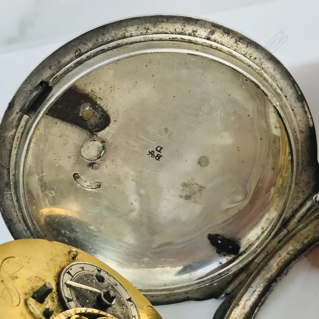 Large silver consular cased pocket watch for the Ottoman market, by Julien le Roy, Paris. Image 1++