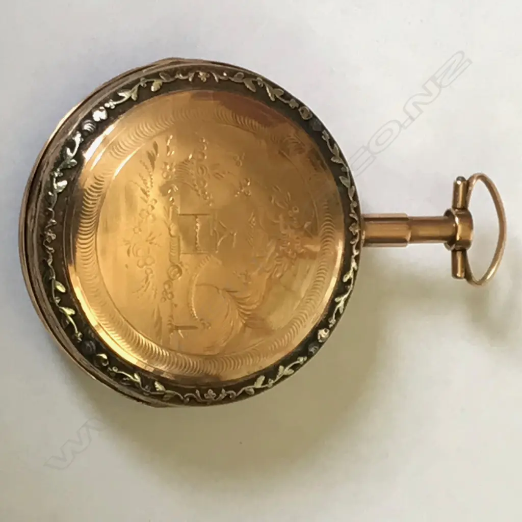 Late 18thC Swiss gold bell repeater by Moilliet & Cie, Geneva, c.1795, Image 1++