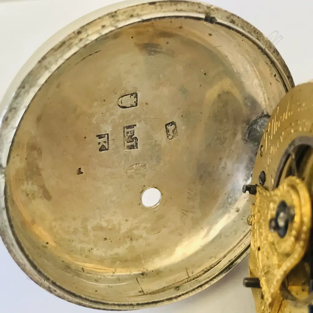 Unusual 15 second rack lever silver pair case pocket watch, signed Litherland, Liverpool, number 4137, Image 1++