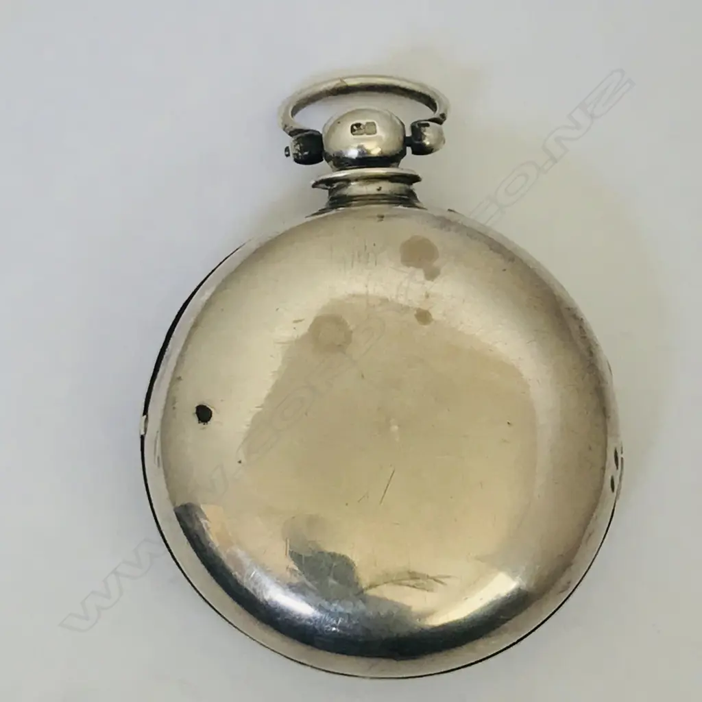 Unusual 15 second rack lever silver pair case pocket watch, signed Litherland, Liverpool, number 4137, Image 1++