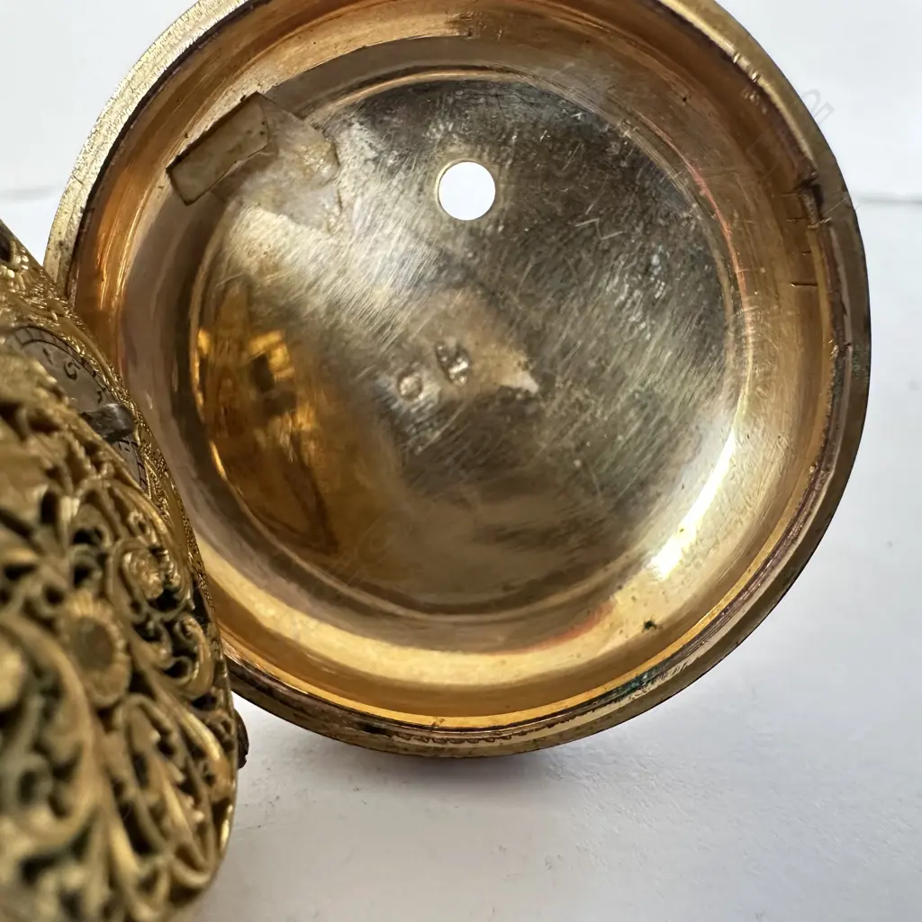 Tortoiseshell pair case, verge pocket watch by Chas. Straine, London, number 1104, c.1810, Image 1++