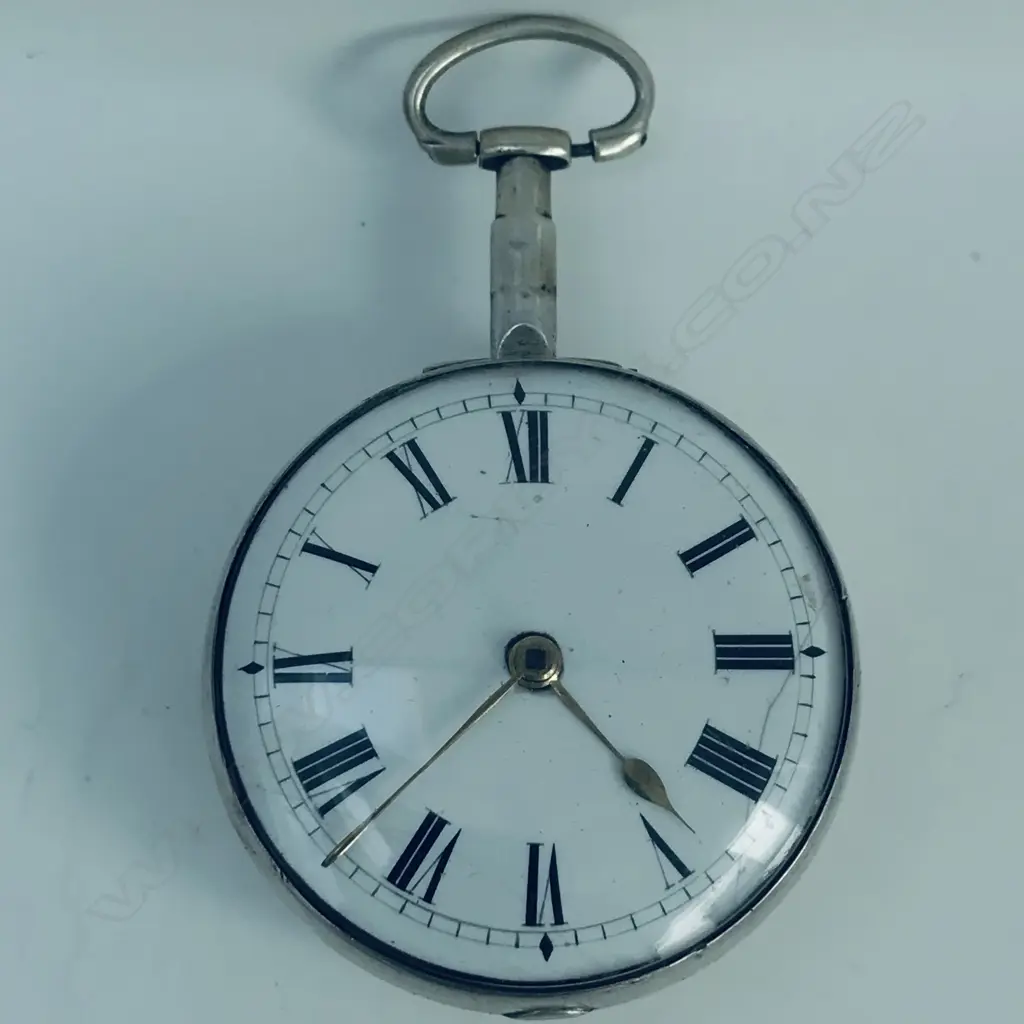 Silver pair case pocket watch by Gardner & Neil, Belfast, number 129 Image 1++