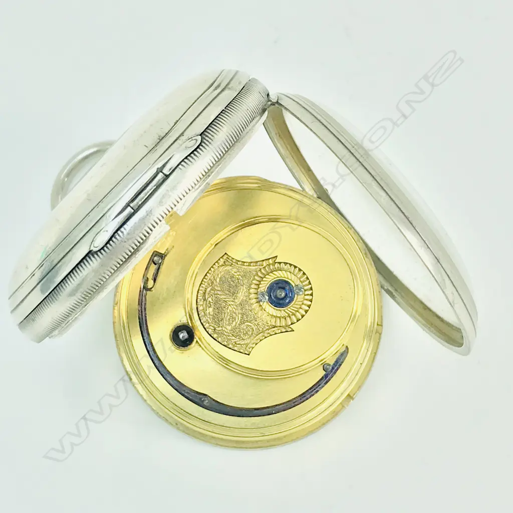 William IV period silver open face pocket watch by Scott, Dublin, number 270. Image 1++