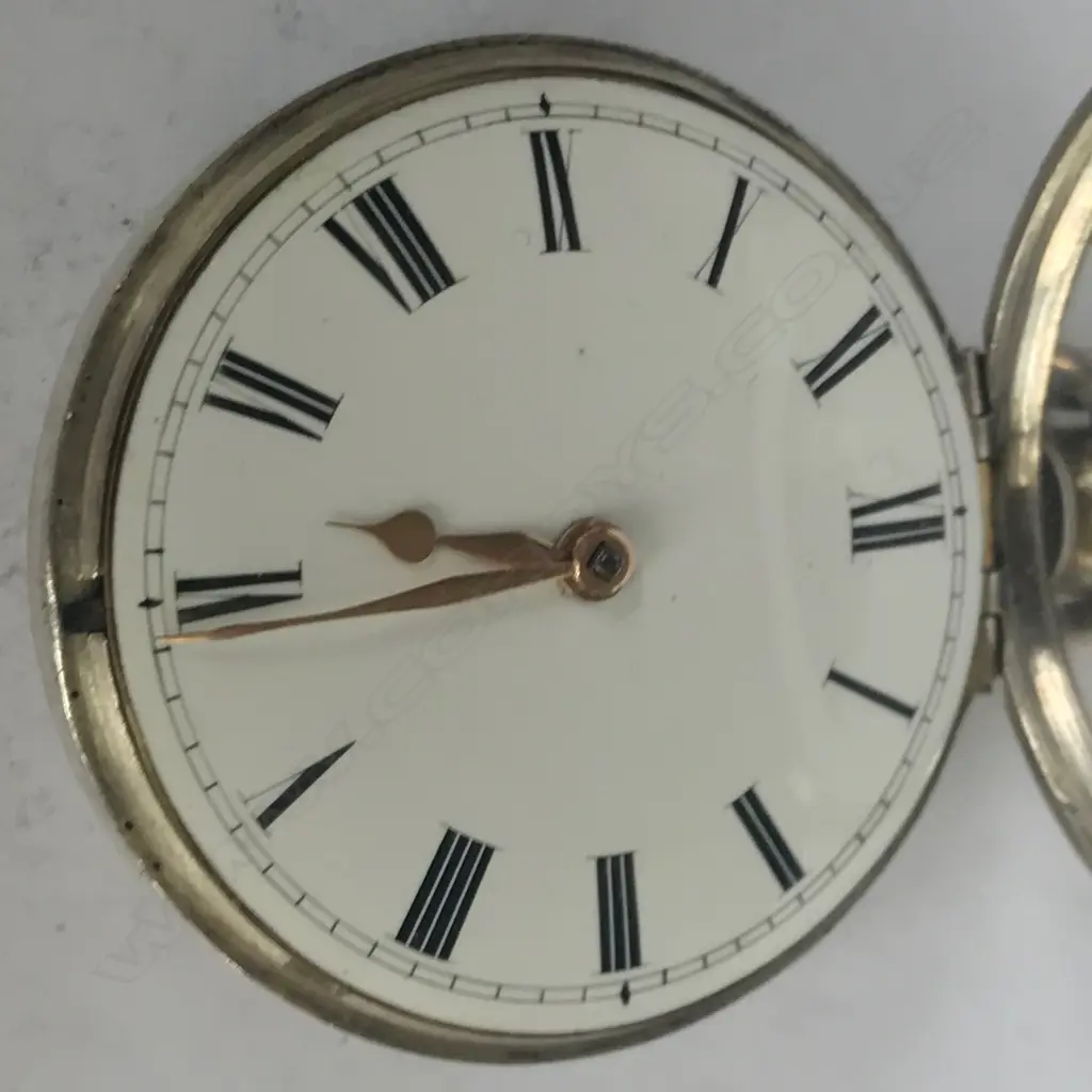 George IV silver pair case pocket watch, number 2741 Image 1++