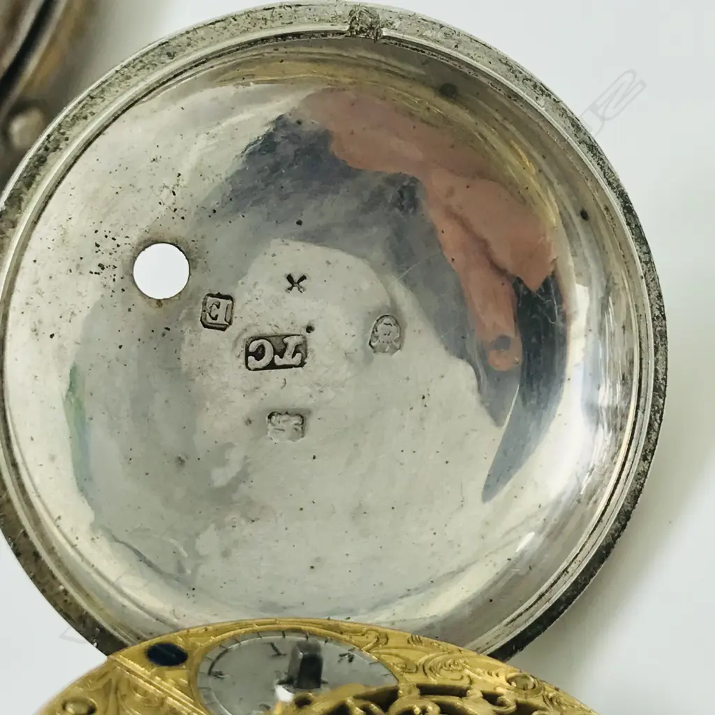 George III silver pair case pocket watch by Joyce*, Whitchurch, number 223 Image 1++