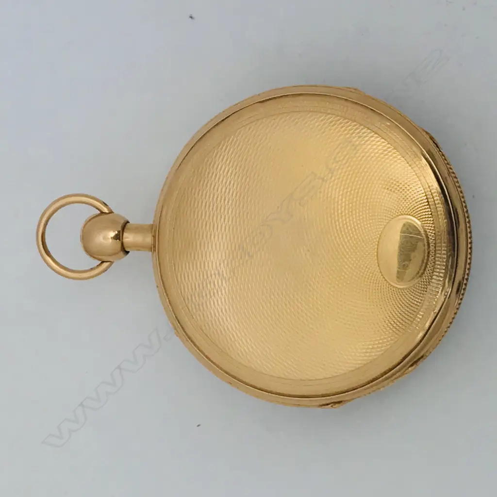 An 18ct gold, early 19thC skeletonized gold automaton watch, Image 1++