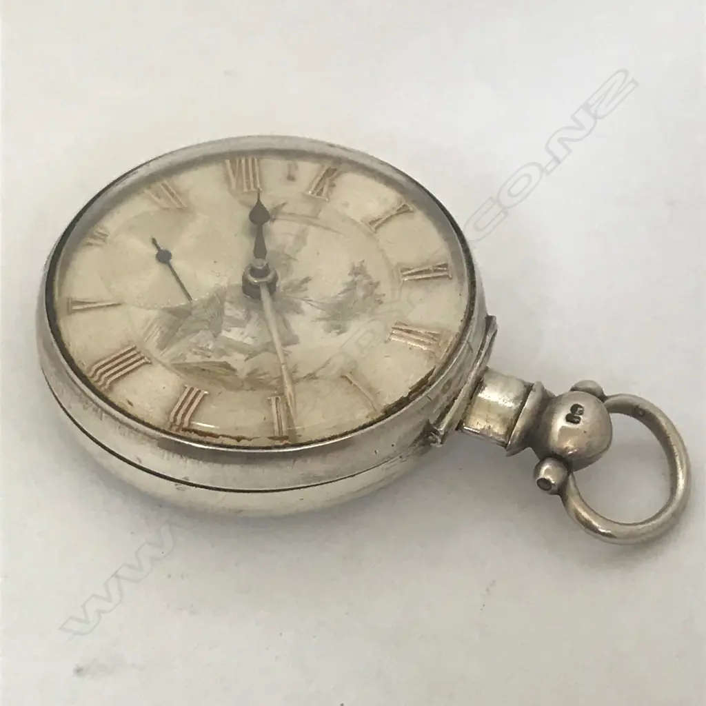 Victorian silver open face pair case pocket watch, by W. Kelly, Louth (Lincolnshire) Image 1++