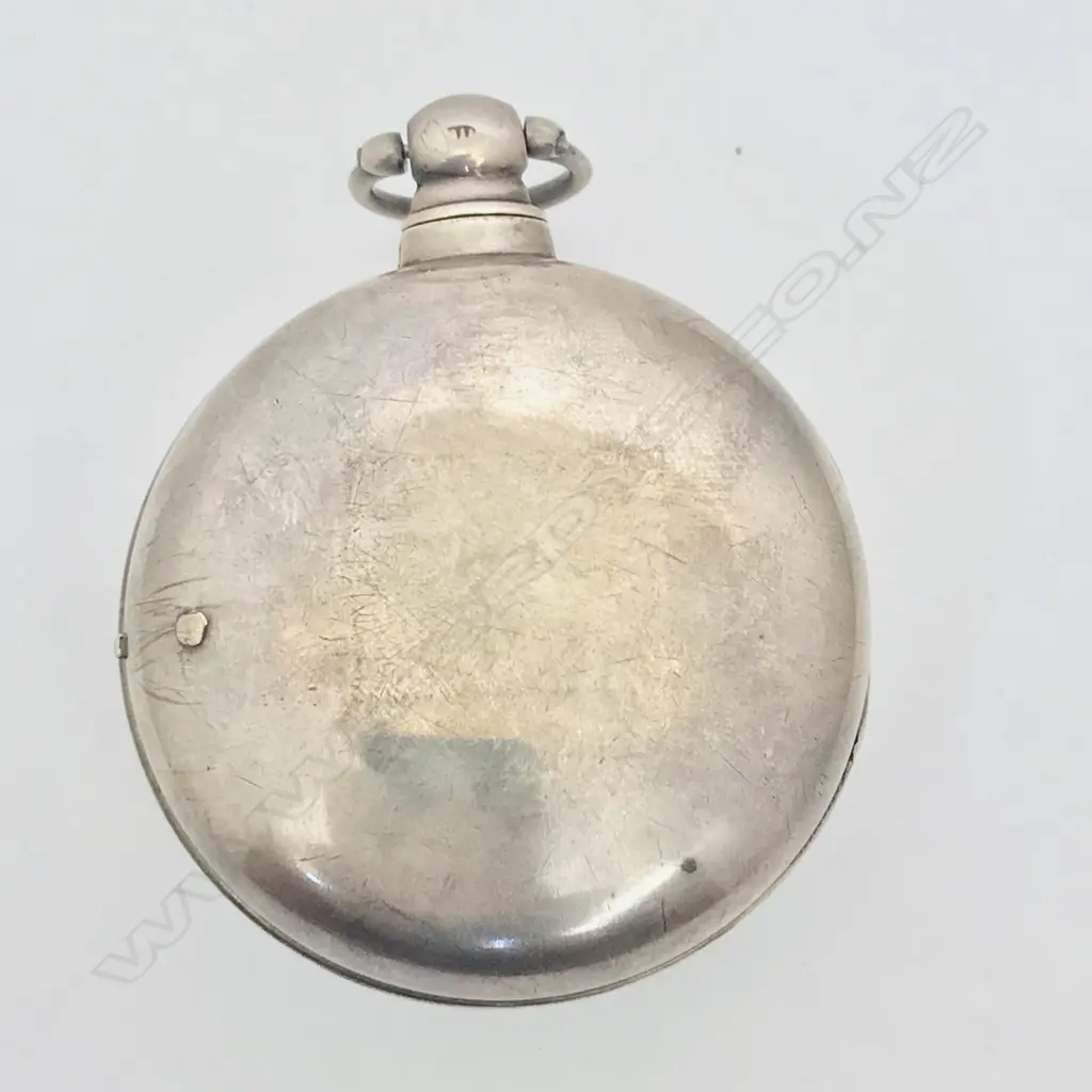 George IV silver pair cased pocket watch by Bullingford, London, Image 1++