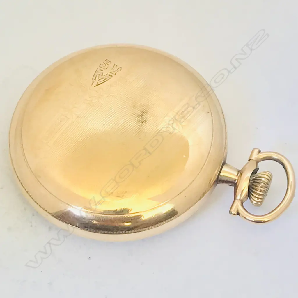 American Waltham Watch Co., open face ‘sidewinder’ (winder at 3 o’ clock) pocket watch, c.1890, Image 1++