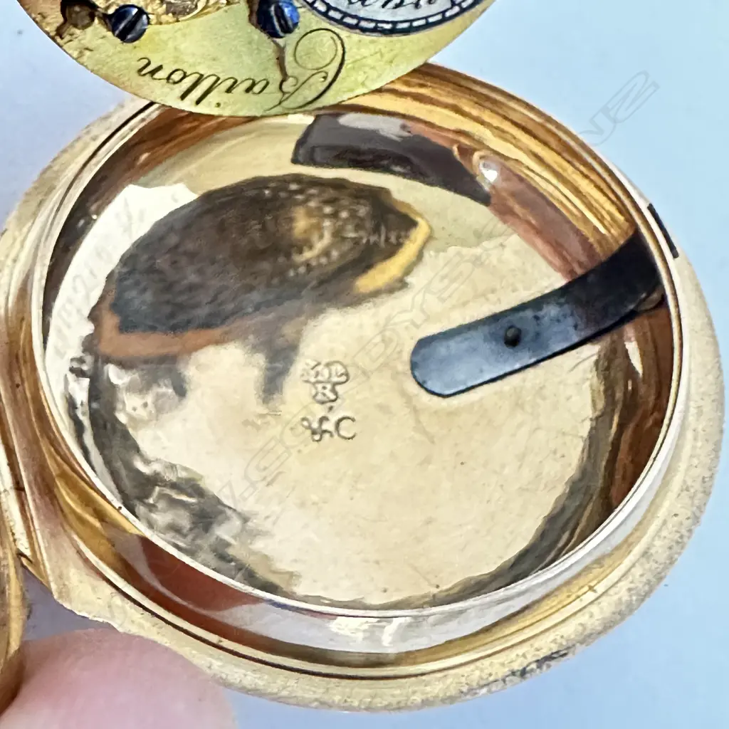 French gold consular cased, verge pocket watch by Baillon a Paris, c.1790, Image 1++