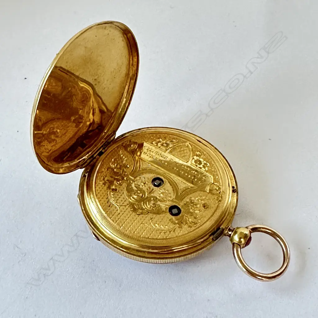 French gold consular cased, verge pocket watch by Baillon a Paris, c.1790, Image 1++