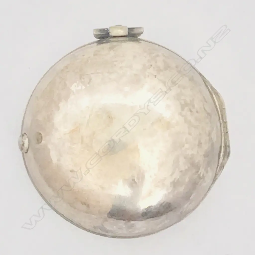 George II silver pair case pocket watch by Jonathan Jordan, Bristol, Image 1++