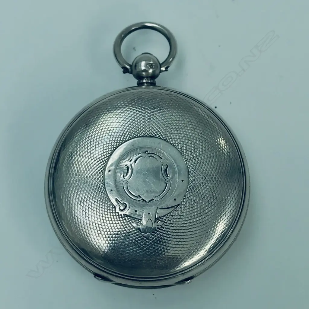 Victorian silver open face pocket watch by John Roger Arnold, number 3578. Image 1++