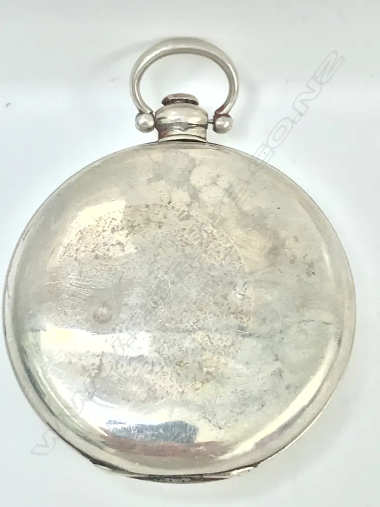 19thC Continental silver consular cased pocket watch with exhibition back, Image 1++