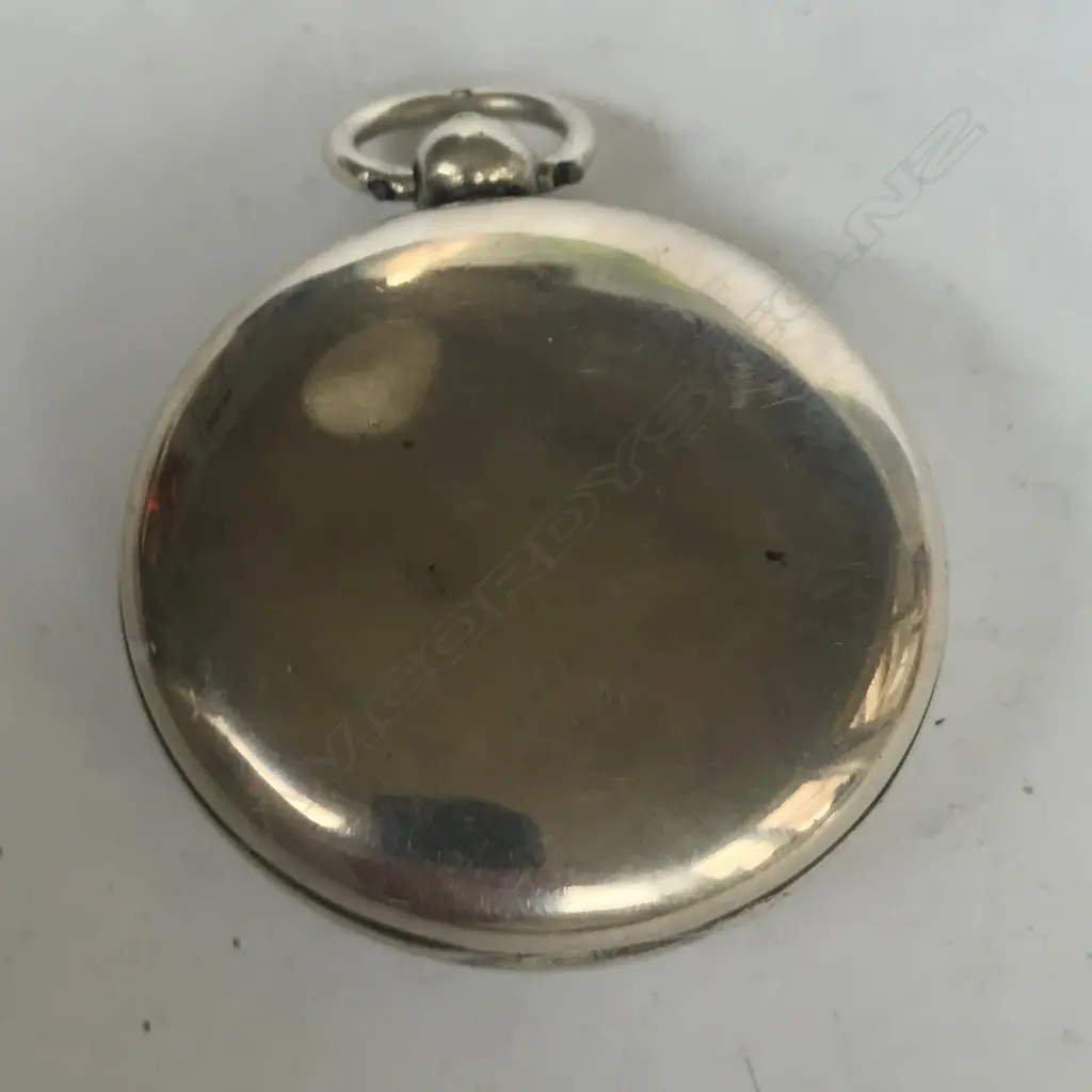 George III silver consular cased half hunter pocket watch, fusée verge movement, numbered 20216. Image 1++