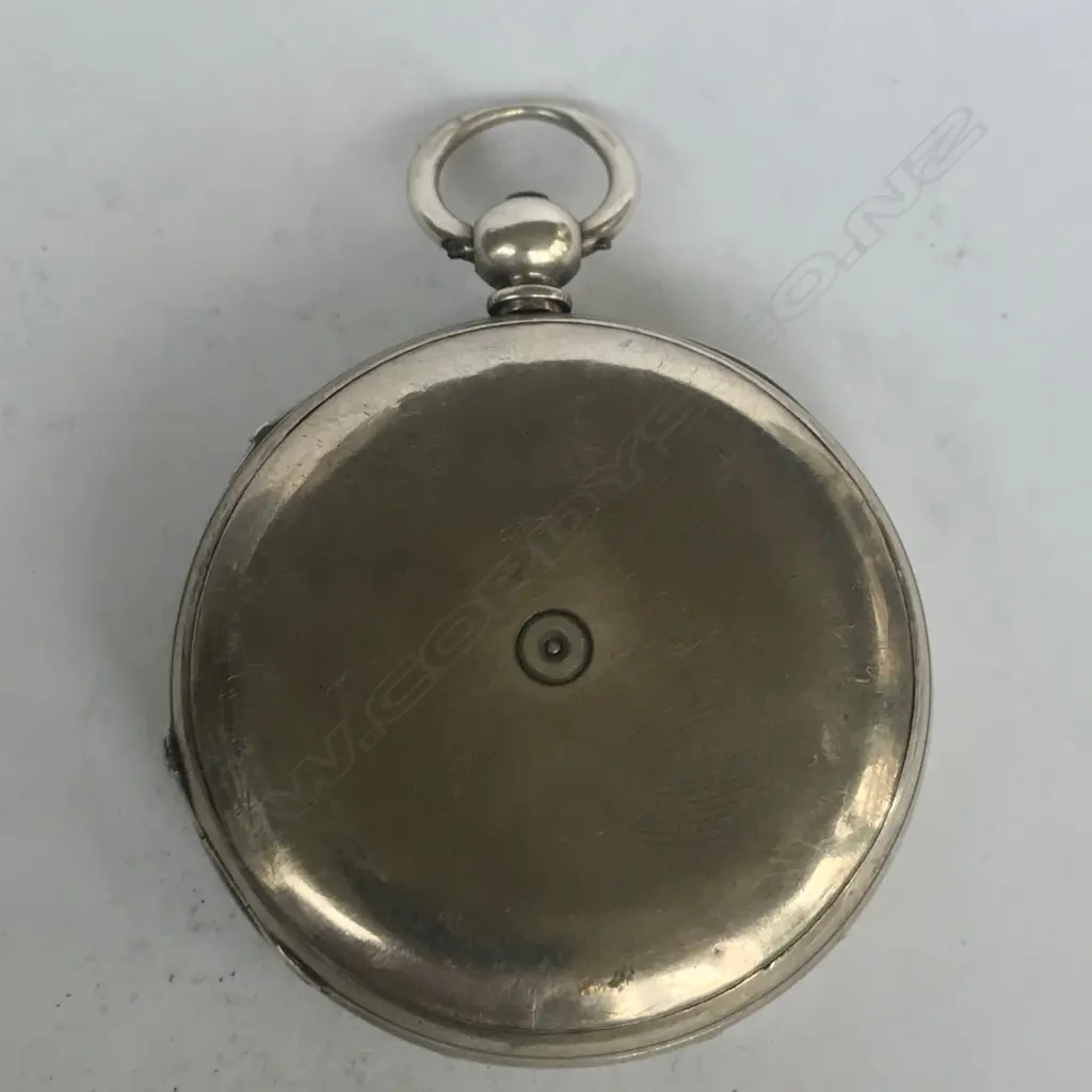 Swiss, hunter pocket watch with dual train, triple dials, jump centre seconds by Auguste Hugenin, Locle, Image 1++