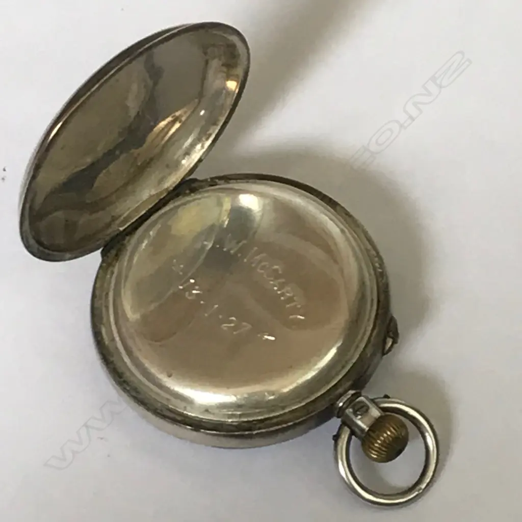 Late 19thC Swiss .935 silver open face chronometer pocket watch, Image 1++