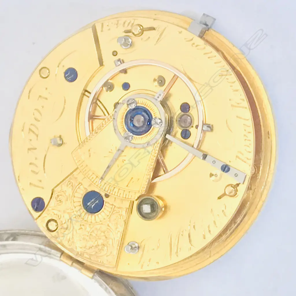 George III silver consular cased pocket watch, by Jas. McCabe, Royal Exchange, London, number 10451 Image 1++