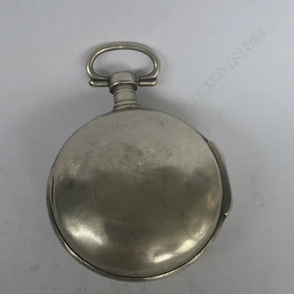 Early 19thC French silver consular cased verge pocket watch by Les Frères Esquivillon & De Choudens Image 1++