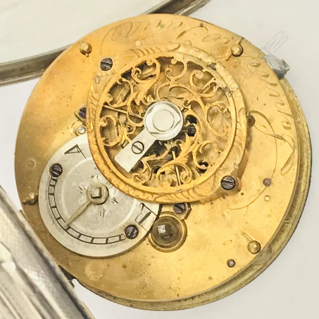 Early 19thC French silver open face pocket watch, by Lépine à Paris Image 1++