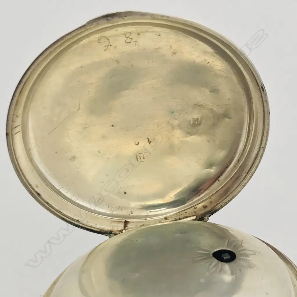 Early 19thC French silver open face pocket watch, by Lépine à Paris Image 1++