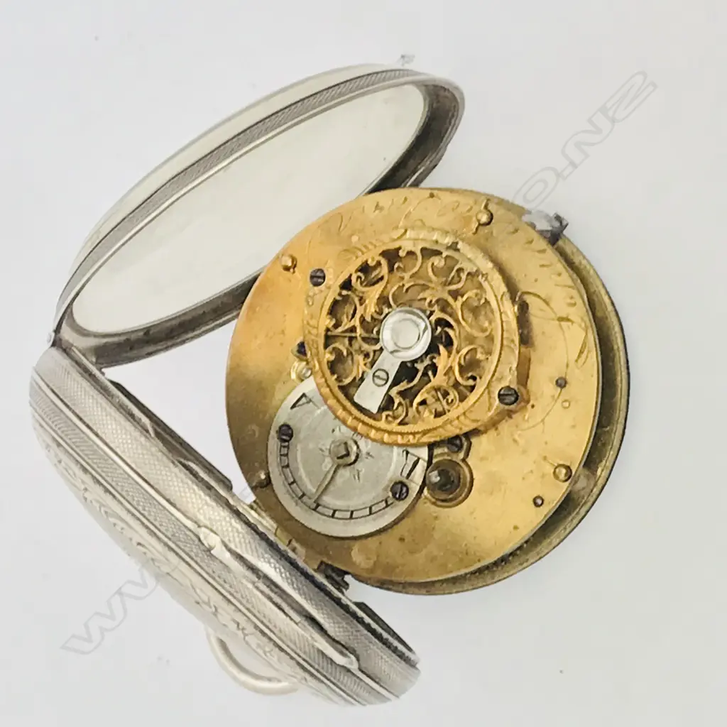Early 19thC French silver open face pocket watch, by Lépine à Paris Image 1++
