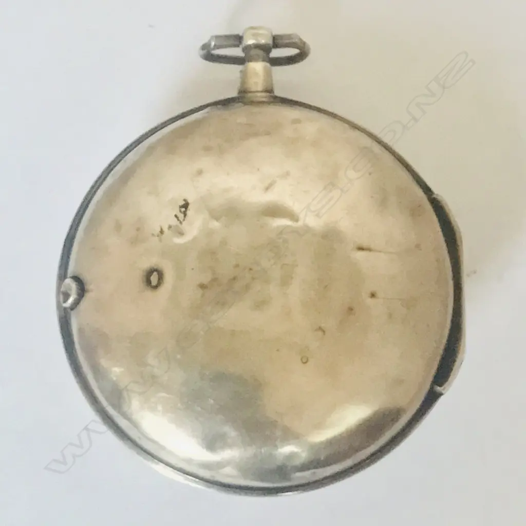 Continental silver pair case pocket watch, marked ‘Samson, London’ but Continental movement Image 1++