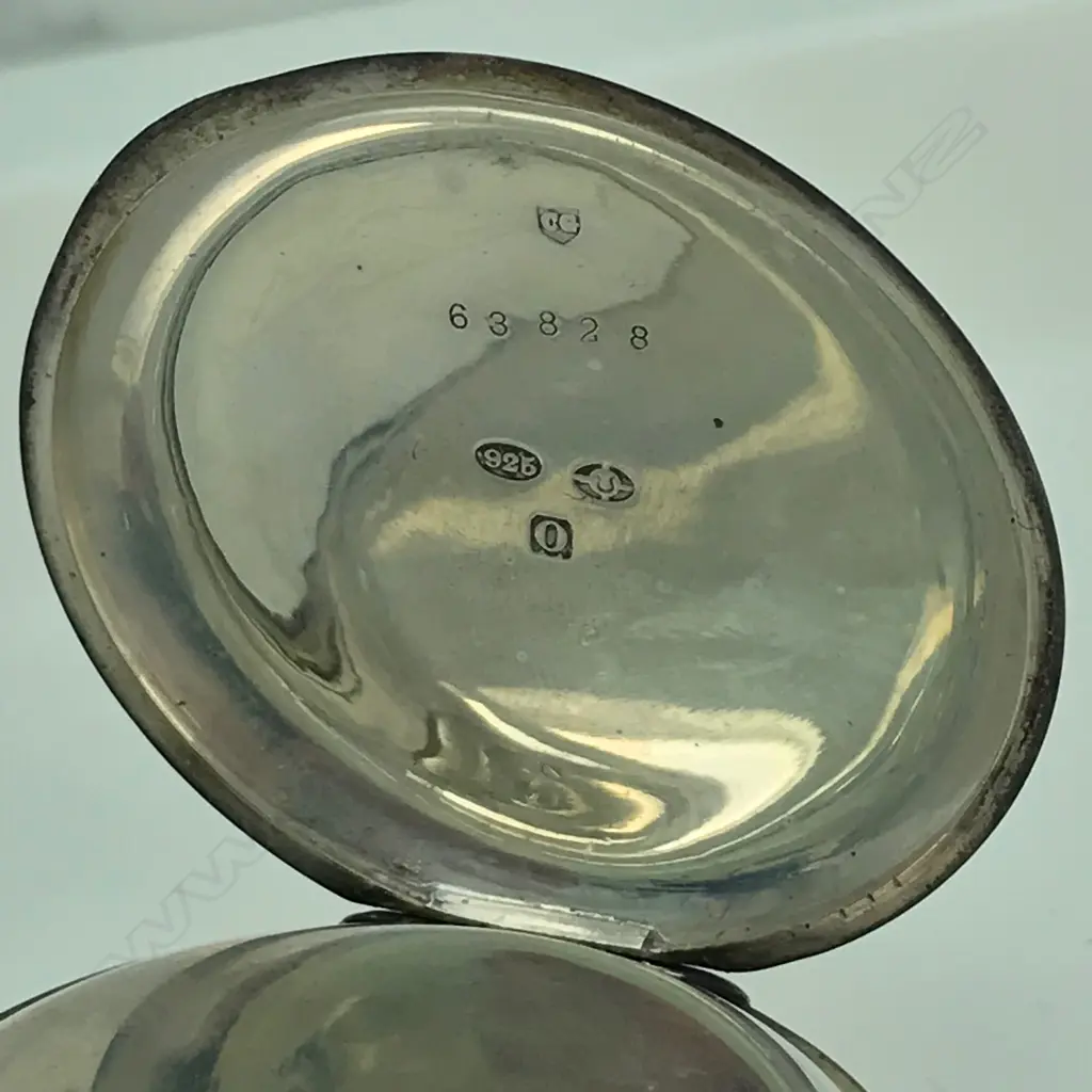 Swiss silver open face quarter repeater pocket watch with movement by Albert Lugin (pre-Lemania) Image 1++