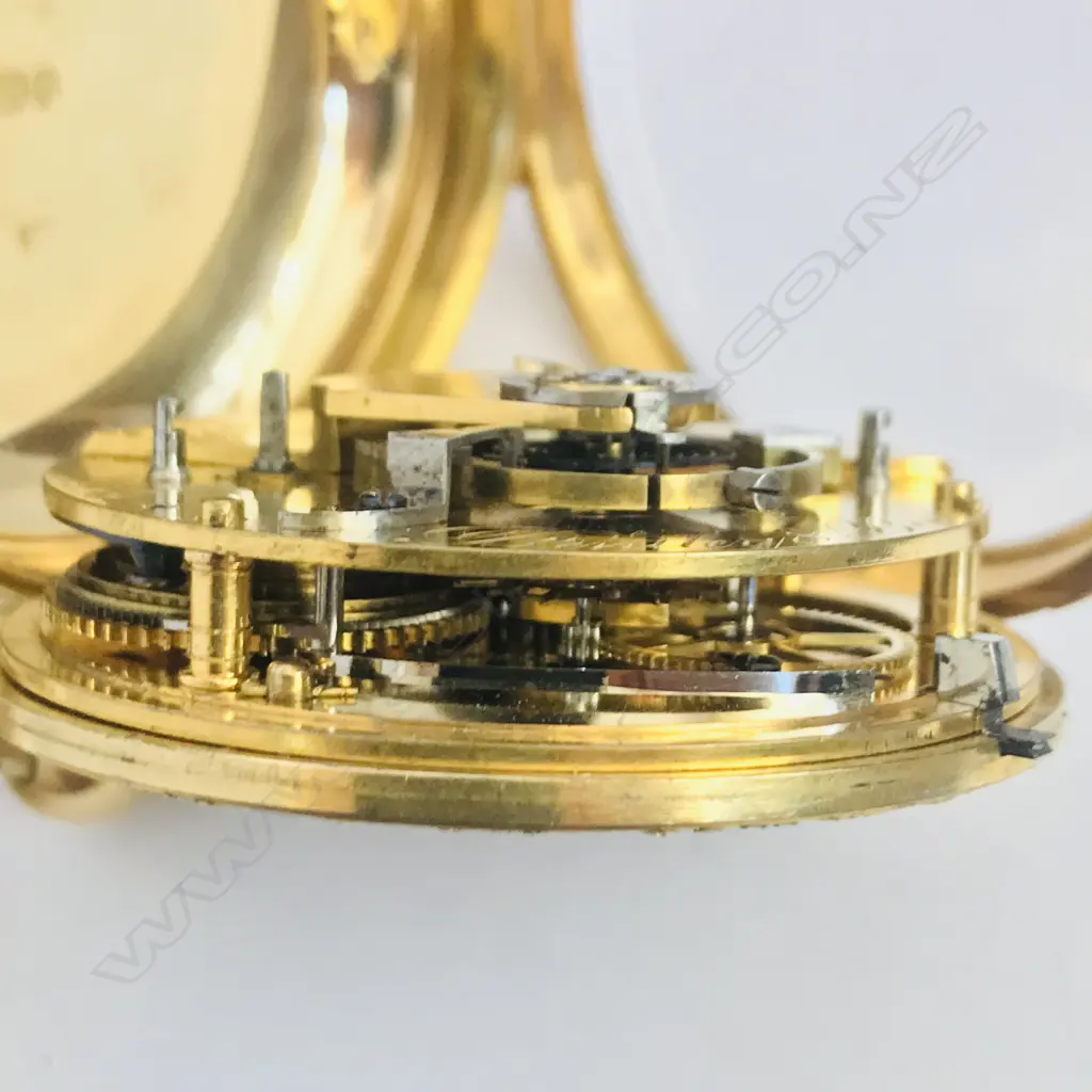 A superb 18ct gold open face pocket watch by Bentley & Beck, Royal Exchange, London, number 612, Image 1++