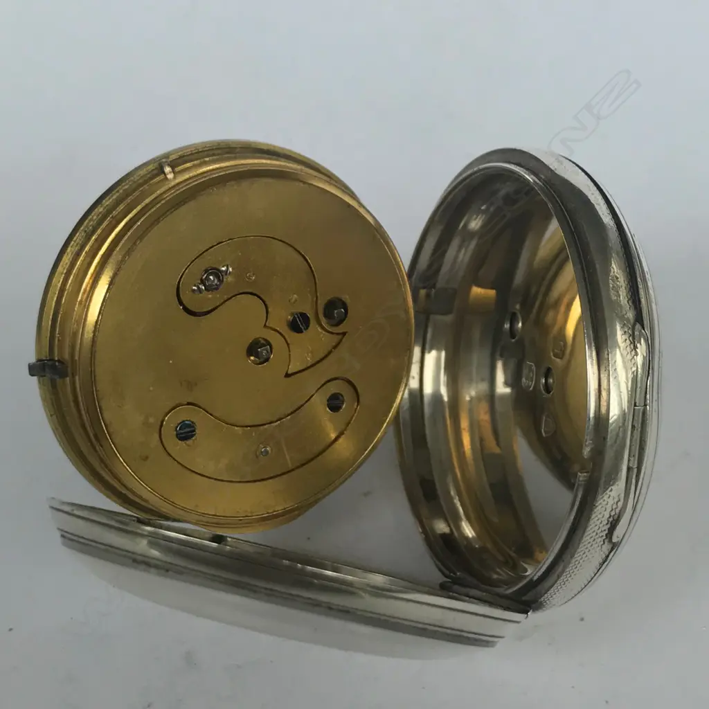 Victorian silver open face pocket watch by Jas. Muirhead, Glasgow, number 2031, Image 1++